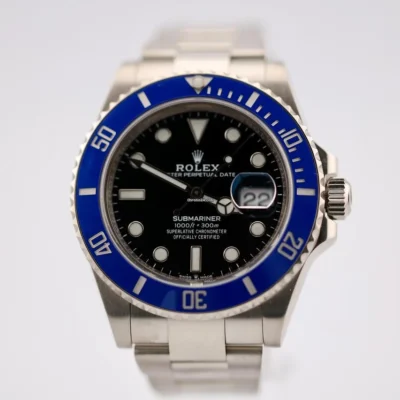 Rolex Submariner Date 2023 White Gold Submariner Date Blue Bezel ‘Blueberry’ 126619LB