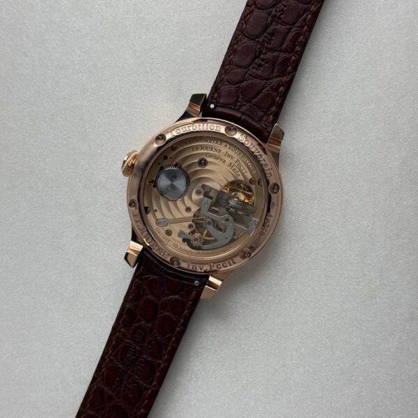 ⁦F.P. Journe Tourbillon Souverain Vertical in Rose Gold⁩ - الصورة ⁦3⁩