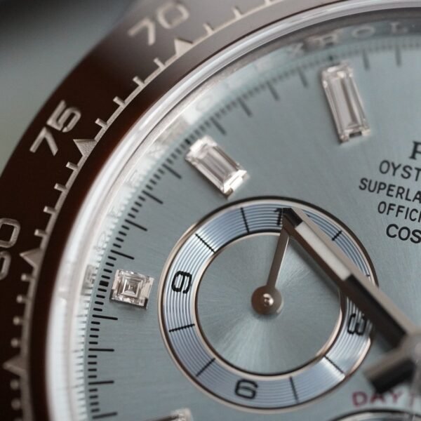 Rolex Daytona in Platinum & Baguette Diamond Dial | 116506 - Afbeelding 9