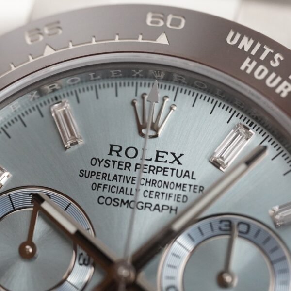Rolex Daytona in Platinum & Baguette Diamond Dial | 116506 - Afbeelding 8