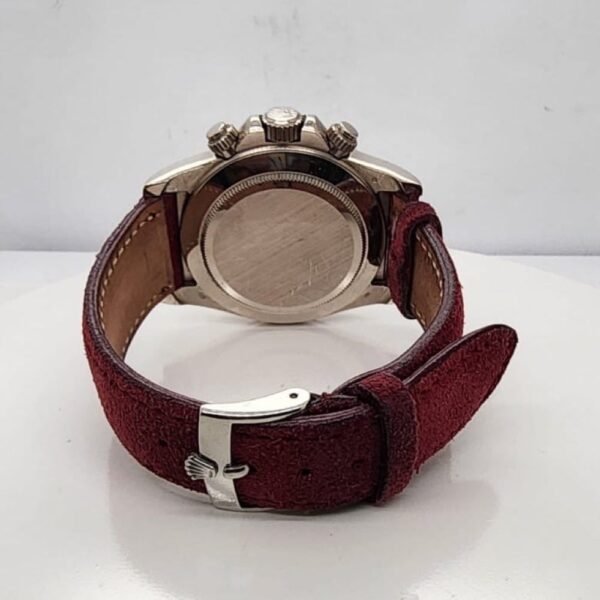 Daytona 16589 Zenith Ruby Bezel & Pave Diamond Dial - Image 8