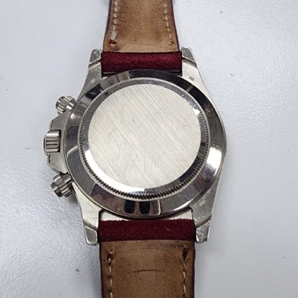 Daytona 16589 Zenith Ruby Bezel & Pave Diamond Dial - Image 7